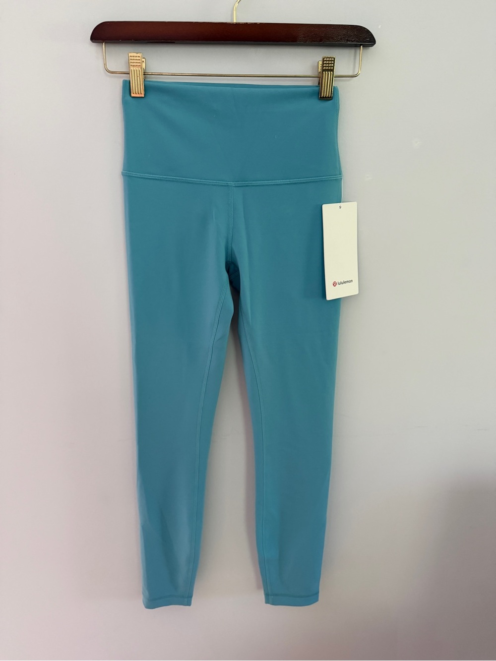 Lululemon Wunder Train High-Rise Tight 25" size 4 Washed Blue NWT